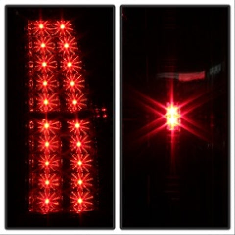 Spyder Chevy Suburban/GMC Yukon/Yukon Denali 07-14 LED Tail Lights Red Clear ALT-YD-CSUB07-LED-RC - 5002150