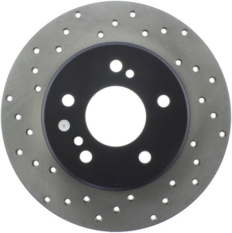 StopTech Drilled Sport Brake Rotor - 128.35012R