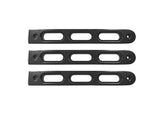 DV8 Offroad 2007-2018 Jeep JK Black Slot Style Door Handle Inserts - Set Of 3 - D-JP-190026-BK-3