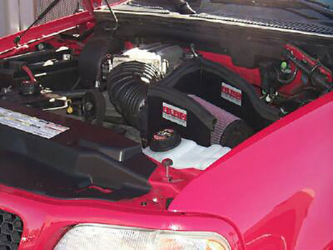 Airaid 01-03 Ford Lightning/Harley Davidson Edt. CAD Intake System w/o Tube (Dry / Red Media) - 401-124