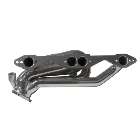 BBK 96-98 GM Truck SUV 5.0 5.7 Shorty Tuned Length Exhaust Headers - 1-5/8 Silver Ceramic - 40070