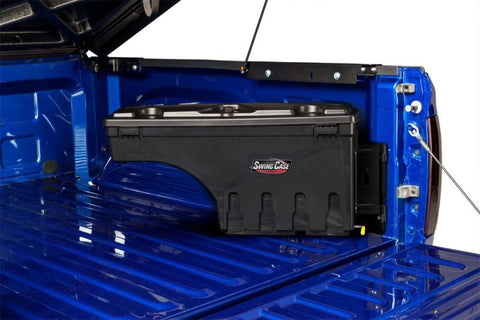 UnderCover 99-16 Ford F-250/F-350 Passengers Side Swing Case - Black Smooth - SC200P