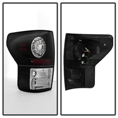 Spyder Toyota Tundra 07-13 LED Tail lights Black ALT-YD-TTU07-LED-BK - 5029584