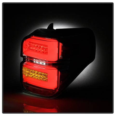 Spyder Toyota 4Runner 10-14 LED Tail Lights - Sequential Turn Signal - Smoke ALT-YD-T4R10-SEQ-SM - 5087829