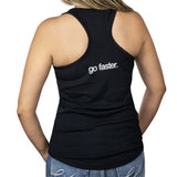 Skunk2 Lady Go Faster Tank Black - XL - 735-99-7373