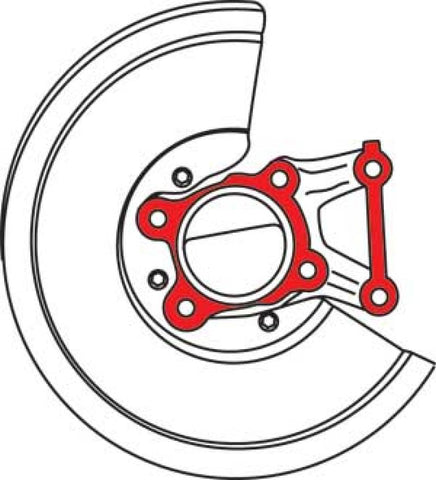 SPC Performance .5 deg. Ford Camber Shim - 71762