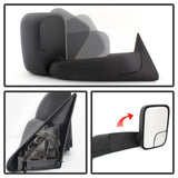 Xtune Dodge Ram 94-01 Manual Extendable Manual Adjust Mirror Right MIR-DRAM94-MA-R - 9925061