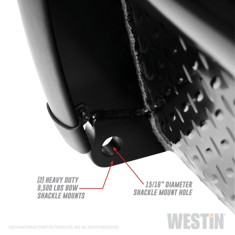 Westin 10-18 RAM 2500/3500 HDX Bandit Front Bumper - Black - 58-31175