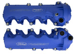 Ford Racing Blue Ford Racing Coated 3-Valve Cam Covers - M-6582-FR3VBL