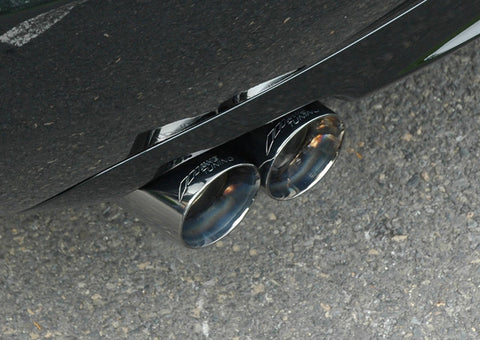 AWE Tuning Audi B7 S4 Track Edition Exhaust - Diamond Black Tips - 3020-43010