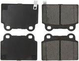 StopTech 08-15 Mitsubishi Evo X Street Performance Rear Brake Pads - 305.13680