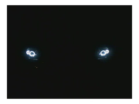 Spyder Dodge Dakota 97-04/Durango 98-03 1PC Projector Headlights LED Halo LED Chrm PRO-YD-DDAK97-C - 5009791