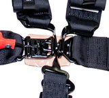 NRG SFI 16.1 5PT 3in. Seat Belt Harness / Latch Link - Black - SBH-5PCBK