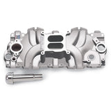 Edelbrock Intake Manifold Single Quad Perf RPM BBC 409 Inwin Lg Port As-Cast - 7159