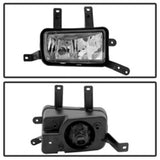 Spyder Chevy Suburban Tahoe 2015-17 OEM Fog Lights W/Chrm trim Cover and Switch Clear FL-CTAH15-C - 9031588