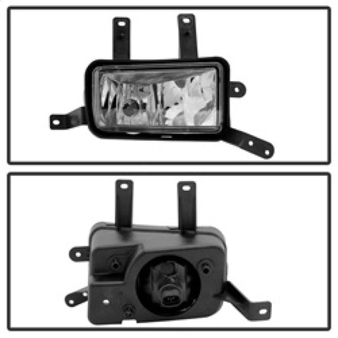 Spyder Chevy Suburban Tahoe 2015-17 OEM Fog Lights W/Chrm trim Cover and Switch Clear FL-CTAH15-C - 9031588