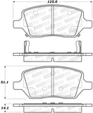 StopTech Street Brake Pads - 308.10930