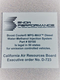 Snow Performance Stg 3 Boost Cooler Water Injection Kit TD Univ. (SS Braided Line and 4AN Fittings) - SNO-50100-BRD