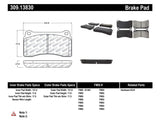 StopTech Performance Brake Pads - 309.13830