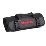 Go Rhino XVenture Gear Tool Wrench Roll - Small (3.5x3.5in. Closed) 12oz Waxed Canvas - Black - XG1050-01