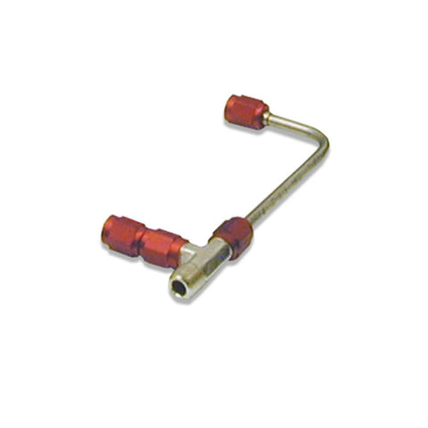 Nitrous Express 4500 Gemini SS Solenoid to Plate Connectors - Red (Old Style Plate) - 15717