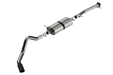 Borla 20-22 Chevrolet/GMC Silverado/Sierra 6.6L T-304 SS Cat-Back S-Type Exhaust - Brushed - 140833BC