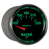 Autometer GS 52mm 100-250 Deg F Short Sweep Electronic Water Temperature Gauge - 3837