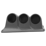 Autometer 99-03 Ford Super Duty 52mm Black Triple Dash Top Pod - 15016