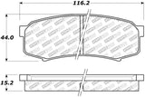 StopTech Street Select Brake Pads - Front - 305.06060