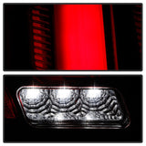 Spyder 10-12 Ford Mustang Red Light Bar LED Sequential Tail Lights - Blk ALT-YD-FM10-RBLED-BK - 5085092