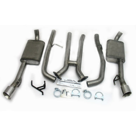 JBA 2004 Pontiac GTO 5.7L 409SS Dual Rear Exit Cat-Back Exhaust - 40-3109