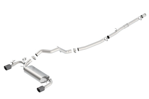 Borla 16-17 Focus RS Turbocharged 2.3L Single Split Exit ATAK Catback Exhaust - 140730CFBA