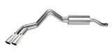 Gibson 99-06 Chevrolet Silverado 1500 LS 4.3L 2.5in Cat-Back Dual Sport Exhaust - Stainless - 65300