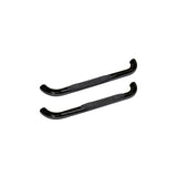 Westin 2015-2017 Chevy Silverado 25/3500 Reg Cab (Body Mount) E-Series 3 Nerf Step Bars - Black - 23-3845