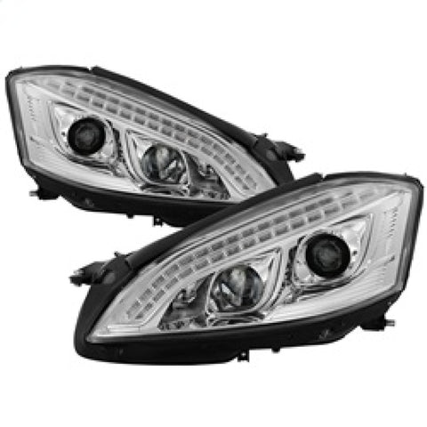 Spyder Mercedes W221 S Class 07-09 Headlights - HID Model Only - Chrome PRO-YD-MBW22107-HID-DRL-C - 5083906