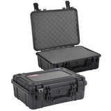 Go Rhino XVenture Gear Hard Case w/Foam - Large 20in. / Lockable / IP67 - Tex. Black - XG201608F