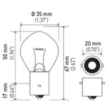 Hella Bulb 660 12V 60W Ba20S B11 - 660