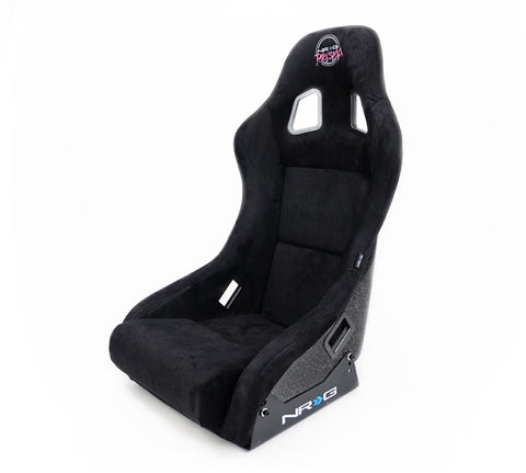 NRG FRP Bucket Seat Prisma Edition w/ Pearlized Back (Medium) - FRP-303BK-PRISMA