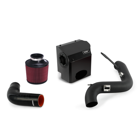 Mishimoto 14-15 Ford Fiesta ST 1.6L Performance Air Intake Kit - Wrinkle Black - MMAI-FIST-14WBK