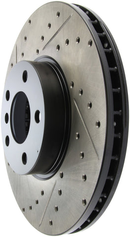 StopTech Slotted & Drilled Sport Brake Rotor - 127.34098R