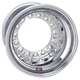Weld Wide 5 XL Direct Mount 15x10 / 5x10.25 BP / 4in. BS Polished Assembly - Mod Outer Beadlock - 558-5024M
