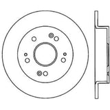 Stoptech Honda 99-01 Prelude / 06-13 Civic Si / 13-14 Acura ILX Rear Performance Cryo Rotor - 120.40040CRY