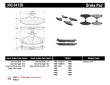 StopTech Performance Brake Pads - 309.04130