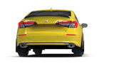 Rally Armor 2022 Honda Civic (Incl. Si/Sport/Touring) Black UR Mud Flap w/ Red Logo - MF90-UR-BLK/RD