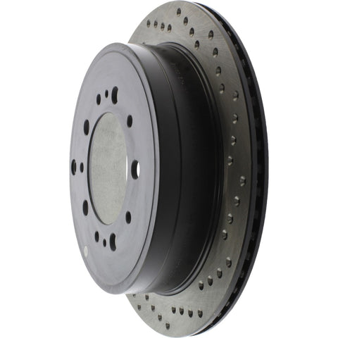 StopTech Drilled Sportstop Cryo Rotor - Left - 128.44157CL