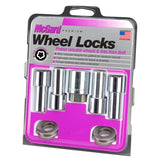 McGard Wheel Lock Nut Set - 4pk. (X-Long Shank) 1/2-20 / 13/16 Hex / 2.165in. Length - Chrome - 23181