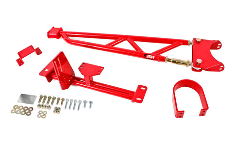 BMR 93-02 F-Body w/ DSL Torque Arm Tunnel Mount (For Stock Exhaust) - Red - TA011R