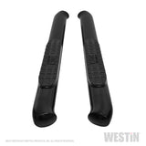 Westin 19-20 Chevrolet Silverado / GMC Sierra 1500 Reg Cab PRO TRAXX 4 Oval Nerf Step Bars - Black - 21-24115