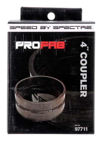 Spectre Coupler 4in. ID - Black - 97711