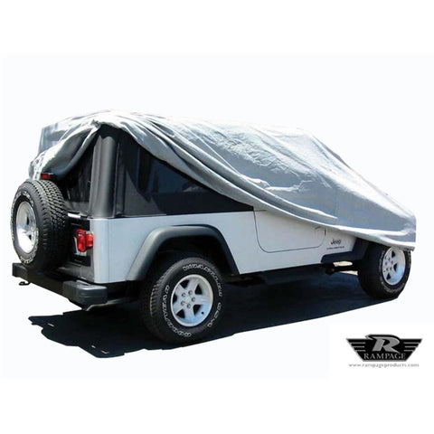 Rampage 2004-2006 Jeep Wrangler(TJ) LJ Unlimited Car Cover - Grey - 1202